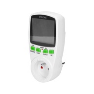 Merač spotreby energie Kalkulačka Wattmeter s LCD displejom 2 tarify