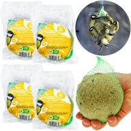 Tučné gule dyzy karma so slnečnicovými semenami pre divoké vtáky 4x 500g Tučné gule dyzy karma so slnečnicovými semenami pre divoké vtáky 4x 500g