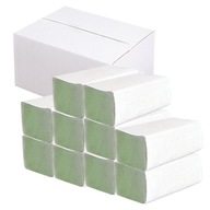 ZZ skladaný zelený papierový uterák, 2000 listov