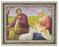 OBRAZY NA STENU SVÄTEJ RODINY 39X49 STRIEBORNÉ. FRAME OBRAZY NA STENU SVÄTEJ RODINY 39X49 STRIEBORNÉ. FRAME