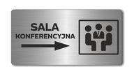 KONFERENČNÁ MIESTNOSŤ vpravo | Doska z nehrdzavejúcej ocele KONFERENČNÁ MIESTNOSŤ vpravo | Doska z nehrdzavejúcej ocele