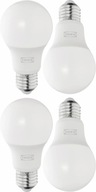 LED žiarovka E27 470 lumenov 4 ks IKEA teplá biela