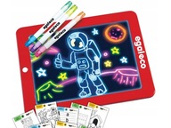 LED TABUĽOVÁ GRAFICKÁ TABLETA NA KRESLENIE +50 KARIET LED TABUĽOVÁ GRAFICKÁ TABLETA NA KRESLENIE +50 KARIET