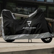 REBELHORN KRYT II KRYT NA MOTOCYKEL S PRIESTOROM PRE ČIERNO/STRIEBORNÉ L REBELHORN KRYT II KRYT NA MOTOCYKEL S PRIESTOROM PRE ČIERNO/STRIEBORNÉ L