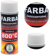 TEPLOTOLNÁ FARBA V SPREJ NA GRIL KRBOVÝ SPORÁK 400 ML HANSA BIELA