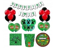 Sada balónikov s menami Minecraft k narodeninám Sada balónikov s menami Minecraft k narodeninám