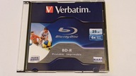 Verbatim BD-R 25GB x6 LESK na tlač 5ks. slimCD