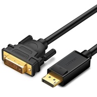 KÁBLOVÝ DISPLAYPORT DO DVI UGREEN FULLHD 2M 2GBPS KÁBLOVÝ DISPLAYPORT DO DVI UGREEN FULLHD 2M 2GBPS