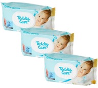 3 x TEDDY CARE SENSITIVE vlhčené obrúsky s výťažkom z aloe 270 ks 3 x TEDDY CARE SENSITIVE vlhčené obrúsky s výťažkom z aloe 270 ks