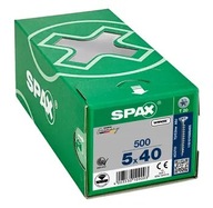 BIELA POZINKOVANÁ SKRUTKA 500KS TX 5,0*40 WIROX MINI SPAX BIELA POZINKOVANÁ SKRUTKA 500KS TX 5,0*40 WIROX MINI SPAX