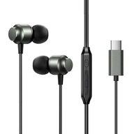 Slúchadlá do uší Joyroom JR-EC06 USB-C - sivé Slúchadlá do uší Joyroom JR-EC06 USB-C - sivé