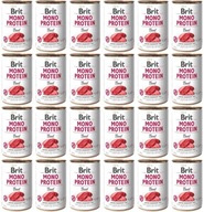 Brit Mono Protein Hovädzie 24 x 400 g