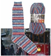 Nako Boho 100g/400m priadza Wool Socks 32198 Nako Boho 100g/400m priadza Wool Socks 32198