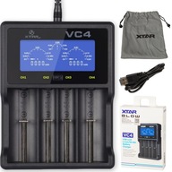 Inteligentná nabíjačka batérií XTAR VC4 pre batérie 8650 26650 Inteligentná nabíjačka batérií XTAR VC4 pre batérie 8650 26650