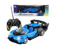 RC AUTO DIAĽKOVÉ OVLÁDANIE MODRÉ SVETLÁ