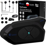 MOTOCYKLOVÝ INTERCOM 500mAh 1200m POĽSKÉ SPRÁVY Bluetooth 5.1 FM rádio MOTOCYKLOVÝ INTERCOM 500mAh 1200m POĽSKÉ SPRÁVY Bluetooth 5.1 FM rádio
