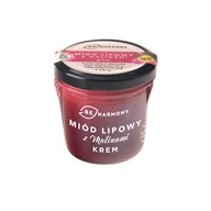 Malinový krém - poľský lipový med 115g Malinový krém - poľský lipový med 115g