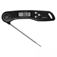 Elektronický potravinový teplomer -50-300c LCD KINGHOFF KH-1669 čierny Elektronický potravinový teplomer -50-300c LCD KINGHOFF KH-1669 čierny