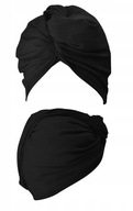 Čierny vlasový turban ANWEN Wrap It Up