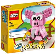 LEGO 40186 YEAR OF THE PIG NOVÝ ROK PRASA 2019