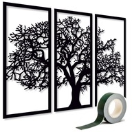 OTVORENÝ MAĽBA 60cm NÁSTENNÉ DEKORÁCIE STROMOVÉ PANELY OTVORENÝ MAĽBA 60cm NÁSTENNÉ DEKORÁCIE STROMOVÉ PANELY