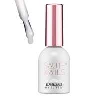 SAUTE NAILS EXPRESS BASE WHITE ROSE HYBRID BASE - 8ML MLIEČNE