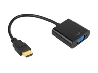 Adaptér Zástrčka HDMI - Zásuvka VGA (HDMI - VGA) Adaptér Zástrčka HDMI - Zásuvka VGA (HDMI - VGA)
