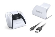 STOJAN PS5, DRŽIAK NABÍJAČKY PODLOŽKY + USB C, biely STOJAN PS5, DRŽIAK NABÍJAČKY PODLOŽKY + USB C, biely
