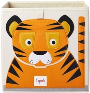 Box na hračky s 3 výhonkami Orange Tiger