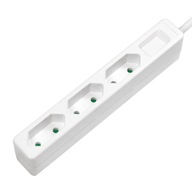 LogiLink 3 zásuvky 1,5m biele LogiLink 3 zásuvky 1,5m biele