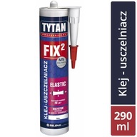 Biele montážne lepidlo FIX2 Elastic 290 ml Tytan