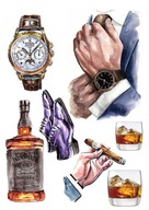 Potlač fondánovej torty GUY MAN set Potlač fondánovej torty GUY MAN set