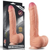 VIBRATOR FLEXIBILNÉ REALISTICKÉ DILDO S PRÍSAVKOU PENIS 28CM VIBRATOR FLEXIBILNÉ REALISTICKÉ DILDO S PRÍSAVKOU PENIS 28CM