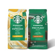 STARBUCKS Espresso Pike Place zrnková káva 2x450 STARBUCKS Espresso Pike Place zrnková káva 2x450