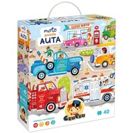 CzuCzu Moto puzzle Cars 3+ CzuCzu Moto puzzle Cars 3+