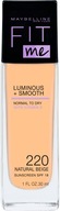 MAYBELLINE FIT ME LUMINOUS + HLADKÝ ZÁKLAD 220 MAYBELLINE FIT ME LUMINOUS + HLADKÝ ZÁKLAD 220