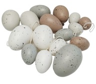 Veľkonočné vajíčka na šnúrke 16 kusov PAULA