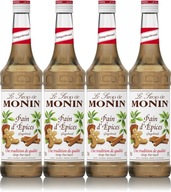 MONIN GINGERBREAD kávový sirup - perník 700 ml x4 MONIN GINGERBREAD kávový sirup - perník 700 ml x4