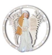 Angel makrama viedol krst roka, keď sily okenných paraplikov Angel makrama viedol krst roka, keď sily okenných paraplikov