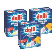 3x DALLI utierky na pranie bodovej farby 15 ks 3x DALLI utierky na pranie bodovej farby 15 ks