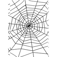 SPIDER WEB čierna SPIDER halloween DECORATION web