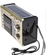 FM rádio PRENOSNÝ SOLAR Reproduktor Svietidlo Bluetooth GOLD FM rádio PRENOSNÝ SOLAR Reproduktor Svietidlo Bluetooth GOLD