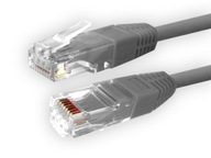 PATCHCORD UTP5 KÁBEL 25M ŠEDÝ