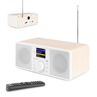 DAB rádio, WiFi Bluetooth internetové rádio, biele