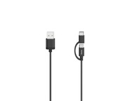 USB - Micro USB B/USB Type-C kábel HAMA 0,75 m USB - Micro USB B/USB Type-C kábel HAMA 0,75 m