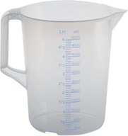 Plastová kanvica s odmerkou 5000ml / 5L Plastová kanvica s odmerkou 5000ml / 5L