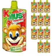12 x Jahoda Jablko Banán Mrkva Medvedík Pú 100 g 12 x Jahoda Jablko Banán Mrkva Medvedík Pú 100 g