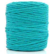 Bavlnená šnúra pre makramé, Emerald, 100m, 5mm Bavlnená šnúra pre makramé, Emerald, 100m, 5mm