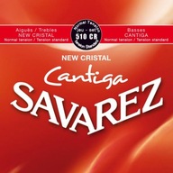 SAVAREZ New Cristal Cantiga Normal struny pre klasickú gitaru (510CR) SAVAREZ New Cristal Cantiga Normal struny pre klasickú gitaru (510CR)