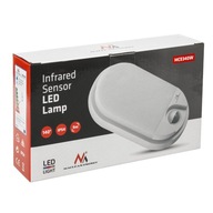 LED lampa Maclean MCE340 W so snímačom pohybu